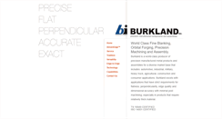 Desktop Screenshot of burklandinc.com